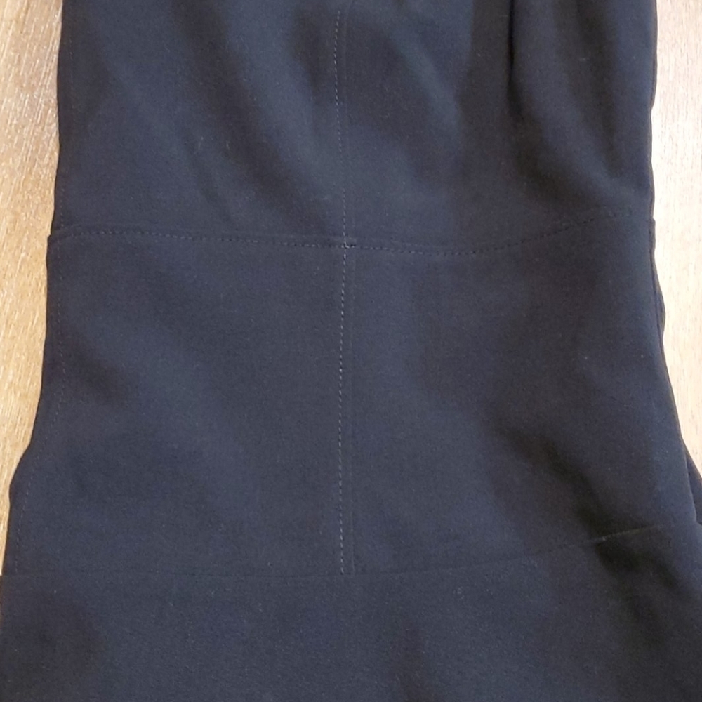 Marc New York Andrew Marc Black Fit & Flare Career Dress | Size 10 - Picture 9 of 9